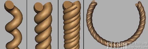 3D Max教程：制作漂亮首飾