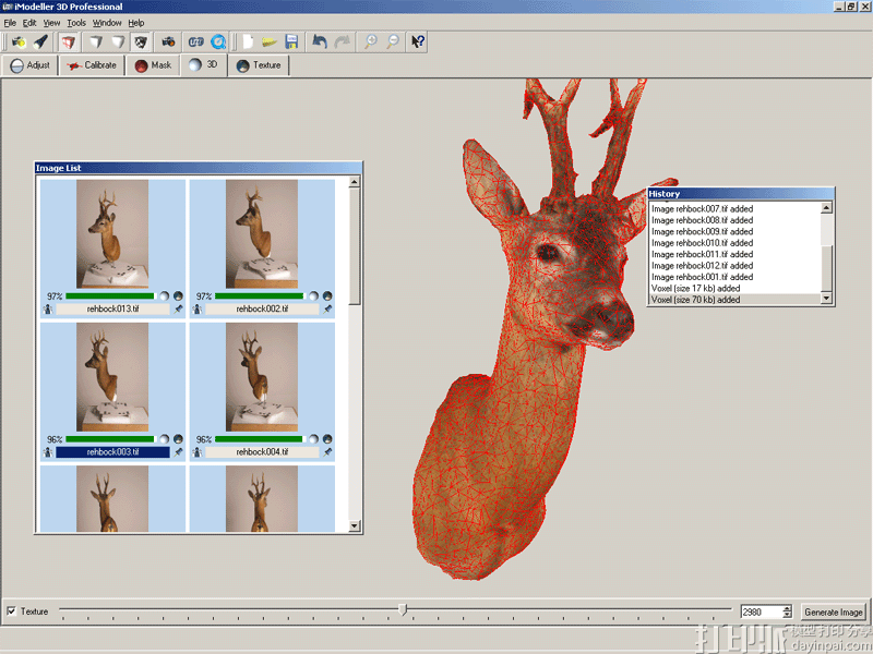 照片3D建模軟件--iModeller 3D