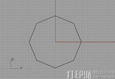 犀牛建模教程——八邊形鉆石模型設(shè)計(jì)