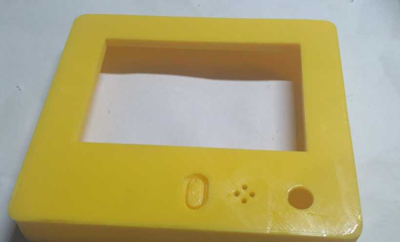 LCD控制器外壳 3D打印实物照片
