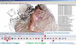 照片3D重建軟件--VisualSFM