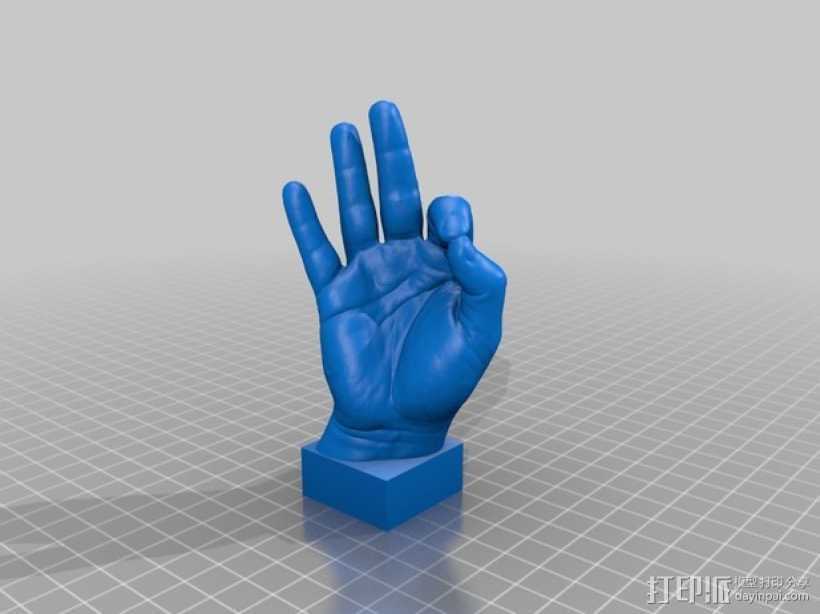 OK 3D打印模型渲染图