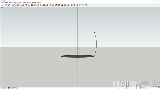 使用sketchup軟件設計出小錘子3D打印模型教程