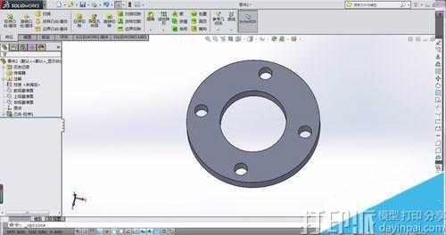 solidworks中零件設(shè)計表該怎么制作?