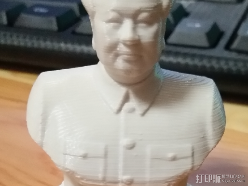 毛主席 3D打印模型渲染图