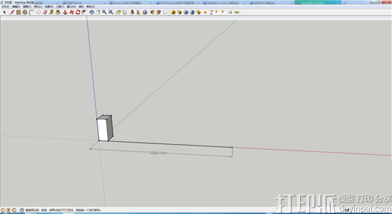 SketchUp軟件怎么對設(shè)計的3D模型進行等分？