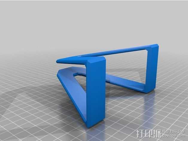 餐巾架 3D打印模型渲染图