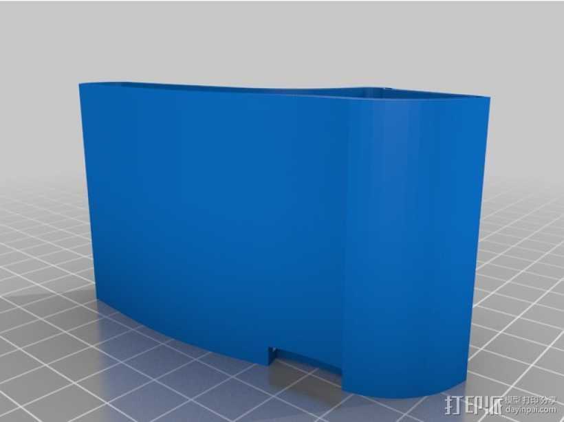 牙線棒收納器 3D打印模型渲染圖