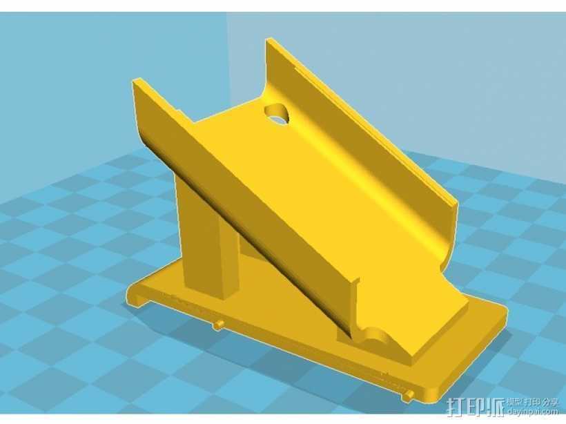 滑梯 3D打印模型渲染图