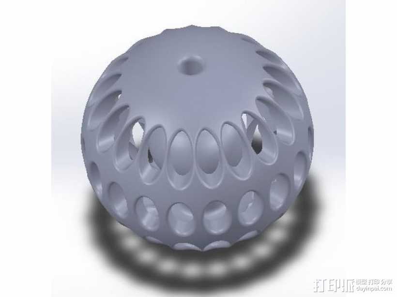 球体 3D打印模型渲染图