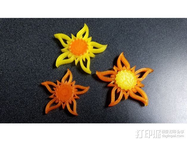 太陽旋轉(zhuǎn)器 3D打印模型渲染圖