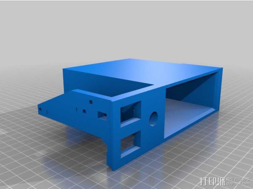 主機(jī)箱 3D打印模型渲染圖