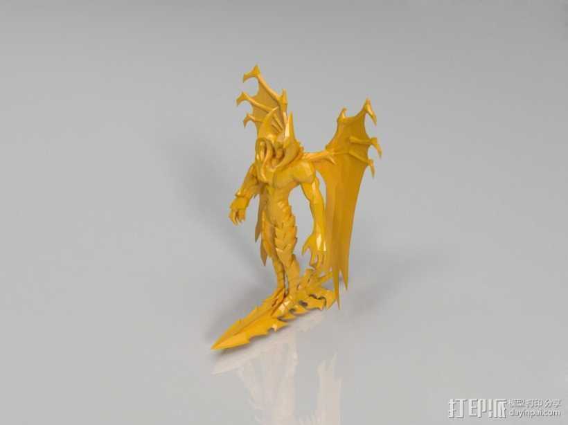 LOL剑魔 3D打印模型渲染图