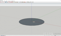 SketchUp建模教程：繪制一個(gè)紐扣的3D模型