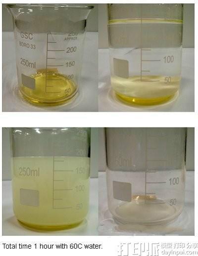 可迅速固化和溶解的3D打印樹(shù)脂材料