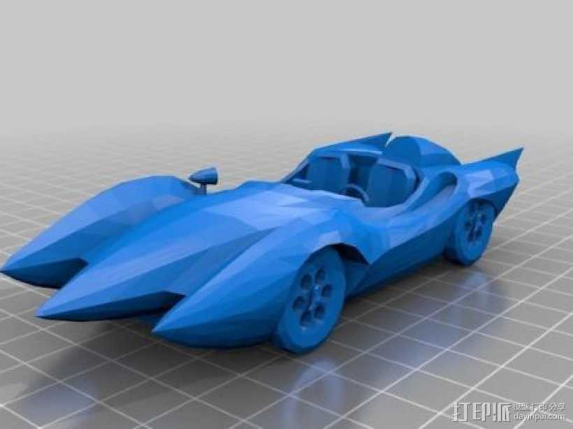 暴力赛车 3D打印模型渲染图