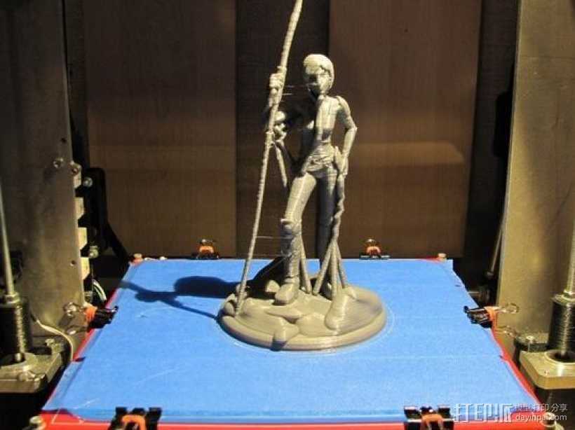 美女雕像 3D打印模型渲染图