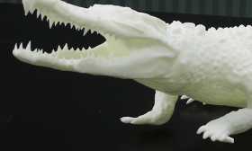 3D目目打印鳄鱼上色效果