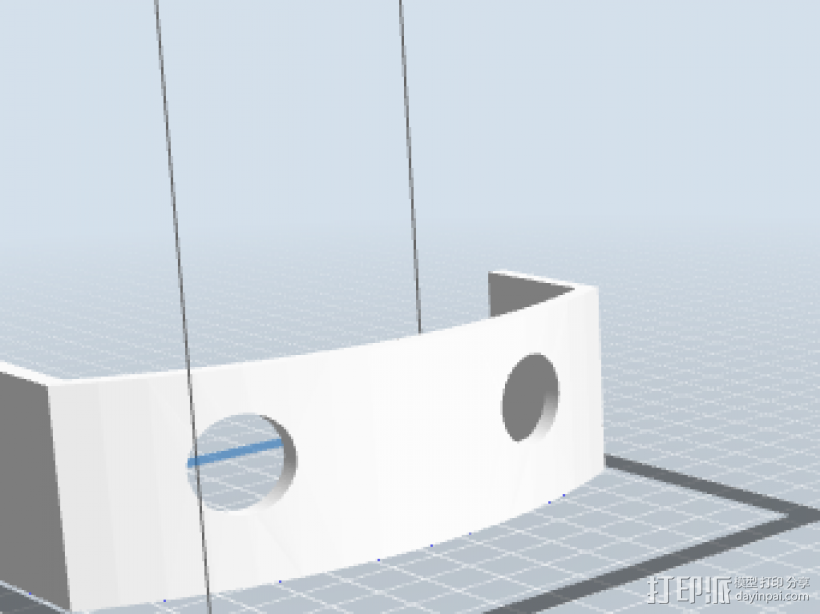 機(jī)器人 熱釋電傳感器 3D打印模型渲染圖