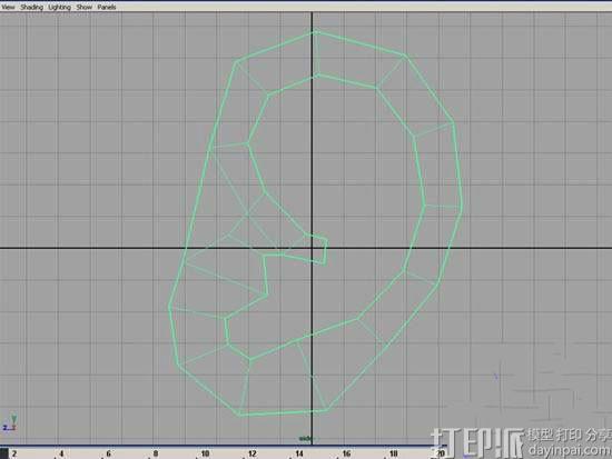 Maya建模教程：創(chuàng)建人物耳朵模型