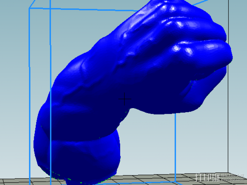 hulk绿巨人组装版，可用于小尺寸打印 3D打印模型渲染图
