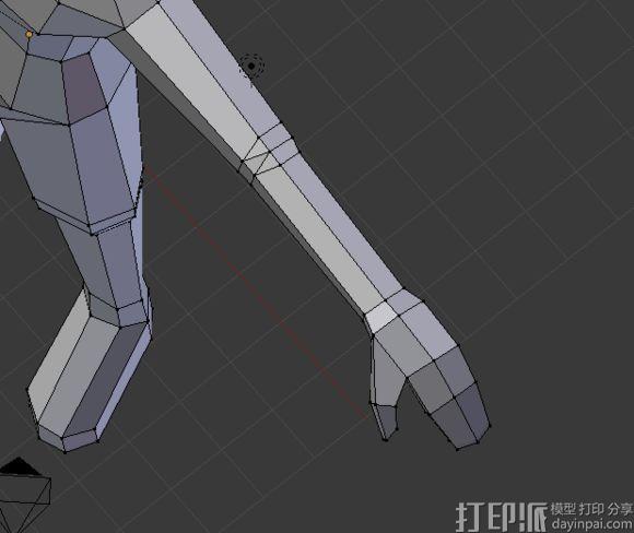 Blender中怎么分離綁定好骨骼的模型？