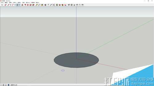 sketchup建模教程：繪制畫一個(gè)簡(jiǎn)單的燈泡模型