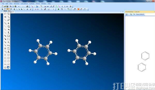 3D建模軟件--Chem3D