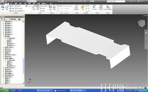 如何用Autodesk inventor軟件畫彎頭？