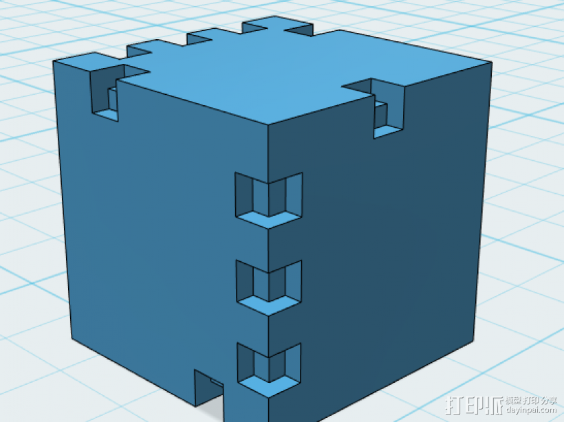 NoGameNoLife-骰子 3D打印模型渲染图