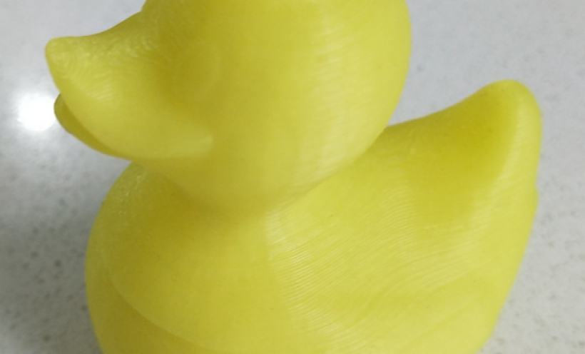 大黄鸭 3D打印实物照片