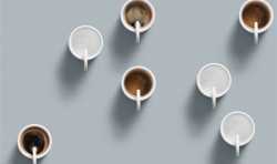 著名设计工作室Kutarq发布新作：一只陶瓷3D打印的浓缩咖啡杯