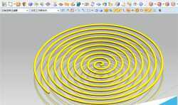 UG建模教程：蚊香型螺旋線設(shè)計