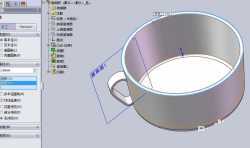solidworks建模教程：绘制一个圆形水杯
