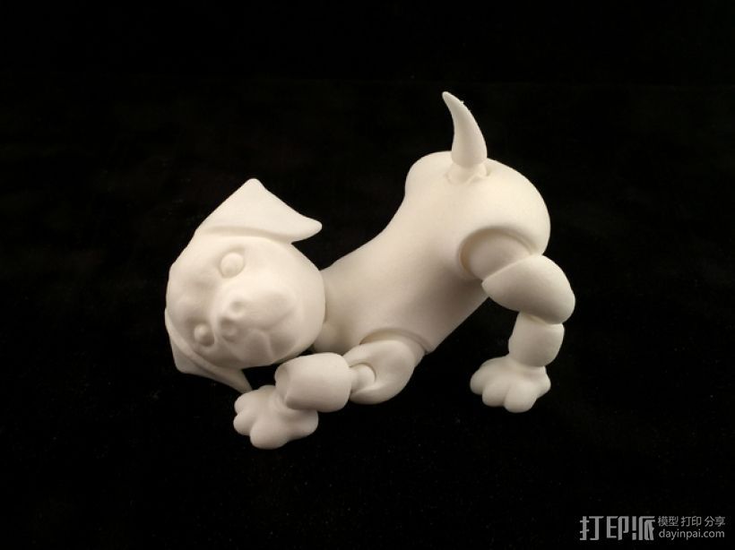 关节狗 3D打印模型渲染图