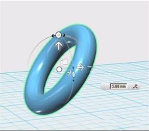 autodesk 123D 中該怎么全方位移動(dòng)物體？