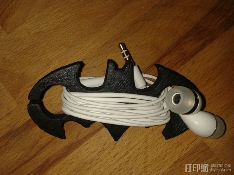 蝙蝠侠绕线器 3D打印模型渲染图