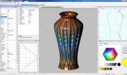 软件架构师发布新的设计软件PotterDraw 可生成全彩3D打印陶器模型