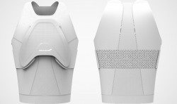 迈凯轮借助3D打印技术开发出保护赛车手的可穿戴的盔甲“盾牌”
