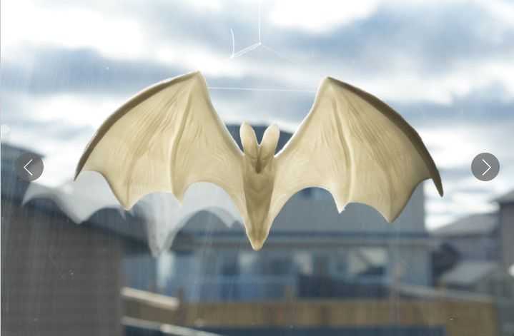 万圣节蝙蝠模型 3D打印模型渲染图