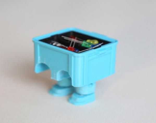 迷你玩具小盒子 3D打印模型渲染图