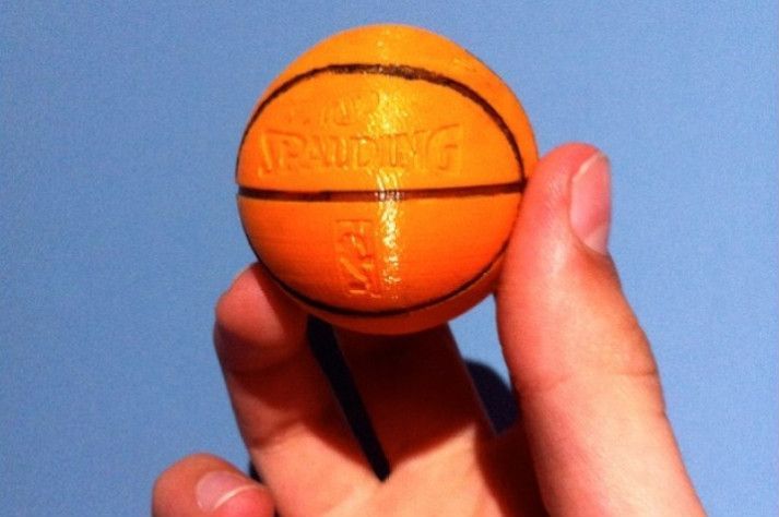 迷你型篮球模型 3D打印模型渲染图