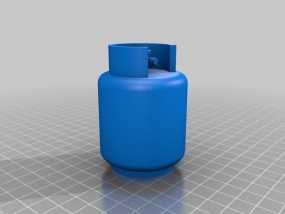 煤气罐3D模型