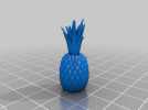 菠萝3D模型
