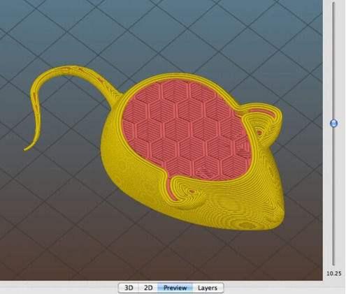 Simplify3D可否設(shè)置先打印填充再打印外圍？