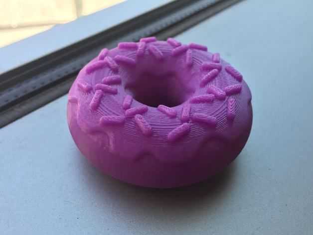 甜甜圈/多拿滋模型 3D打印模型渲染图