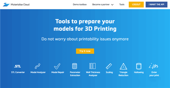 3D模型在線修復工具——Materialise Cloud