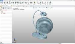 CAD建模教程：设计遥控电扇模型