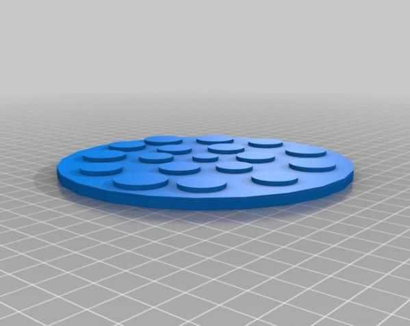 意式香肠披萨 3D打印模型渲染图