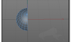 C4D物體怎么平均切除另一半?